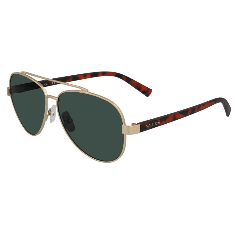 Nautica Aviator Zonnebril Heren Lichtgoud | I58FTJbd