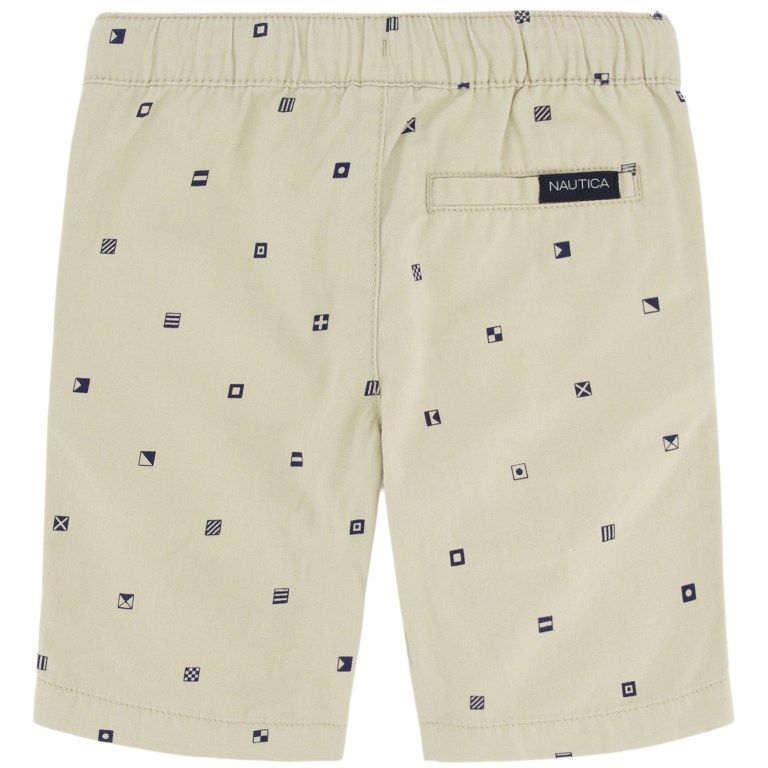 Nautica Embroidered Pull-on (8-20) Korte Broek Jongens Bruin | VqVE1bnx