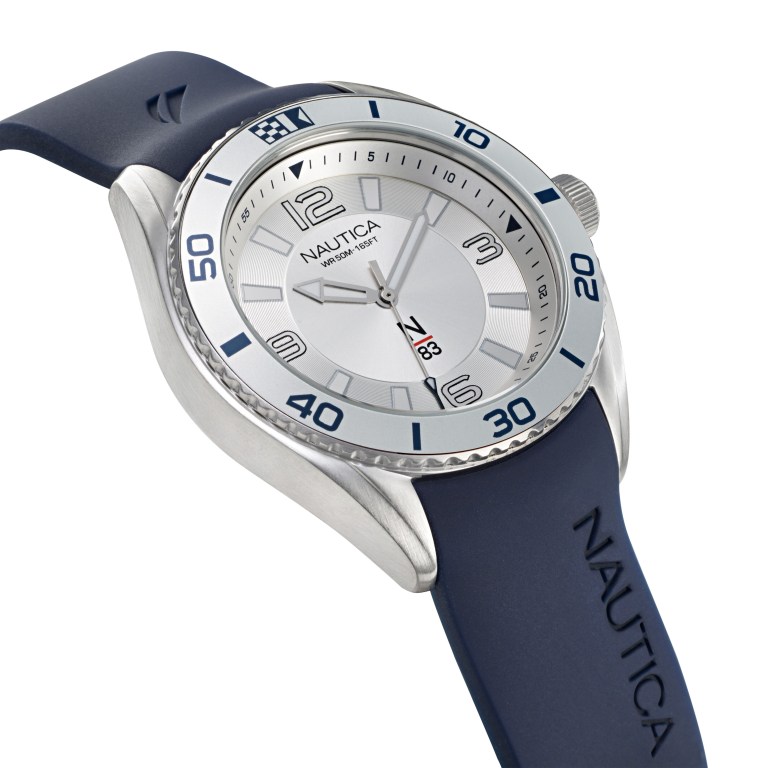 Nautica Finn World Siliconen 3-hand Horloge Heren Gekleurd | kh76scix