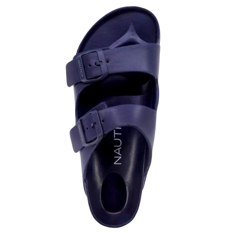 Nautica Gesp Badslippers Heren Blauw | 9NaO8elS