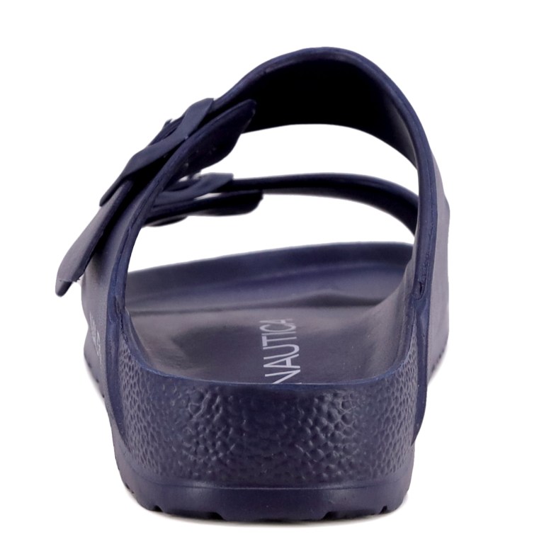 Nautica Gesp Badslippers Heren Blauw | 9NaO8elS