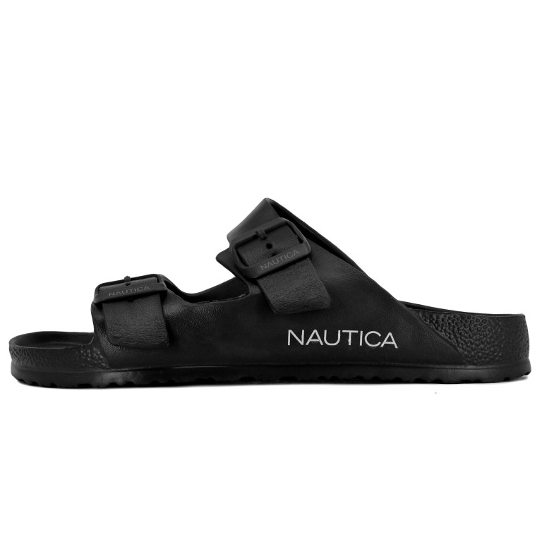 Nautica Gesp Badslippers Heren Zwart | aYoAXKzF