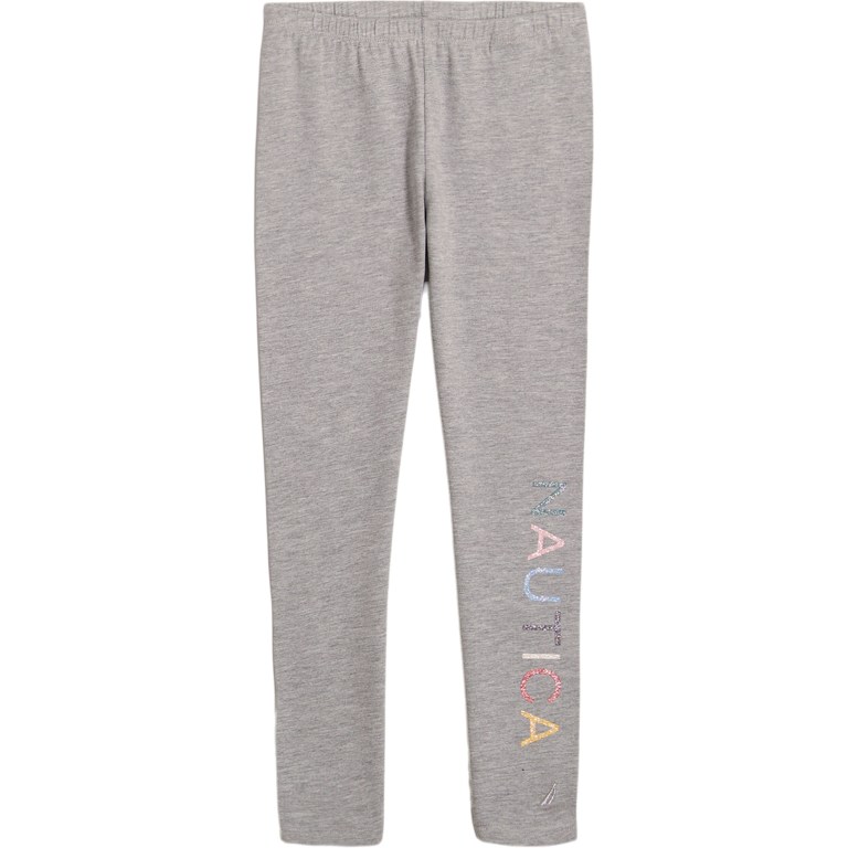 Nautica Glitter Logo (8-16) Leggings Meisjes Grijs | rFh47BoV