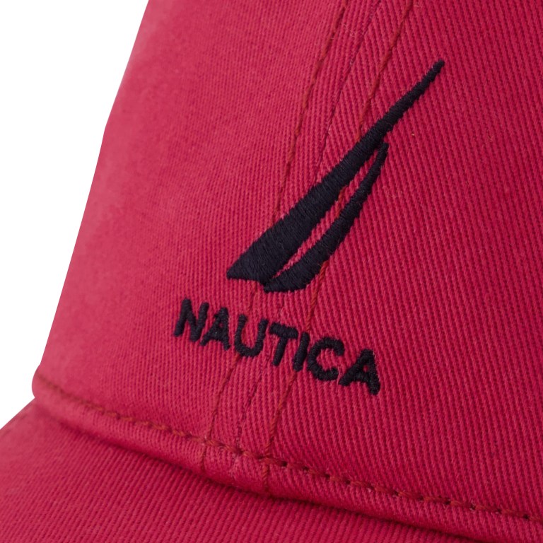 Nautica J-class Embroidered Hoeden Heren Rood | 6NuGB6BH