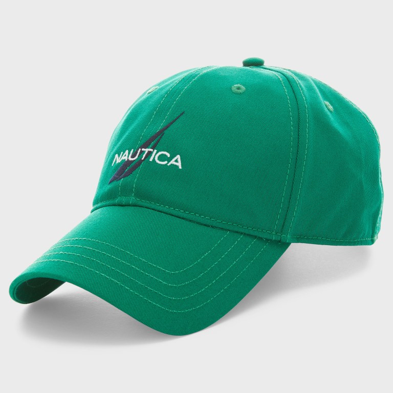 Nautica J-class Embroidered Hoeden Heren Groen | bT6O9Iu4