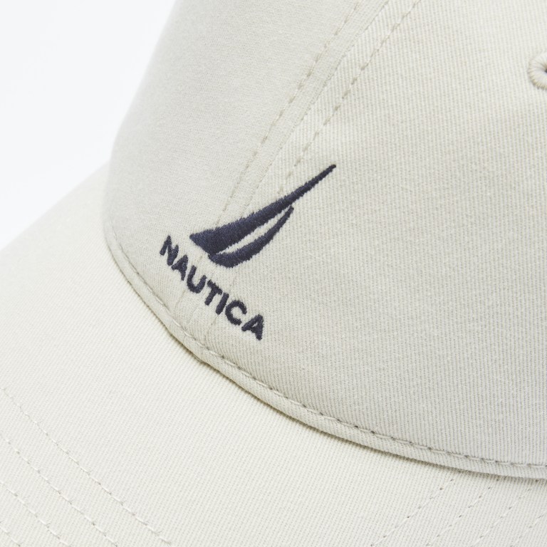 Nautica J-class Embroidered Hoeden Heren Bruin | qNI0gNGO