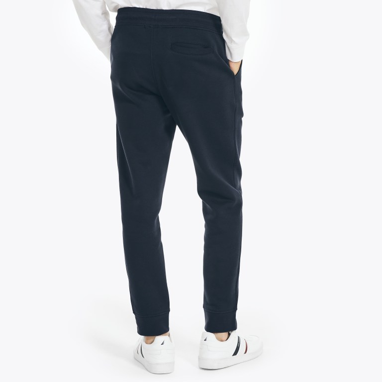 Nautica J-class Fleece Jogger Joggingbroek Heren Donkerblauw | PCEInaDU