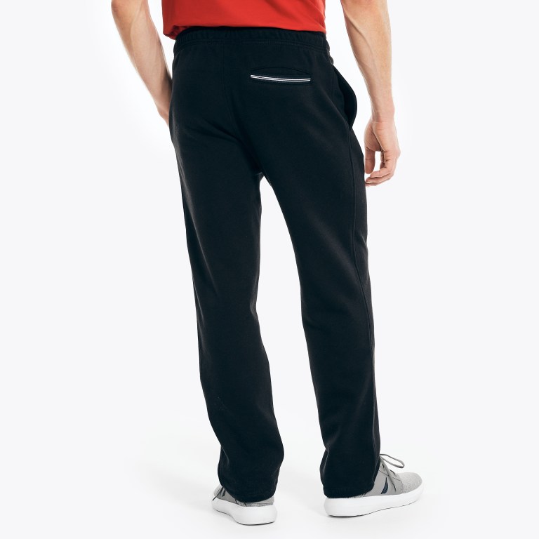 Nautica J-class Fleece Joggingbroek Heren Zwart | qOL3U95u