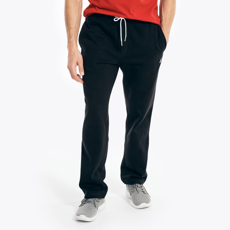 Nautica J-class Fleece Joggingbroek Heren Zwart | qOL3U95u