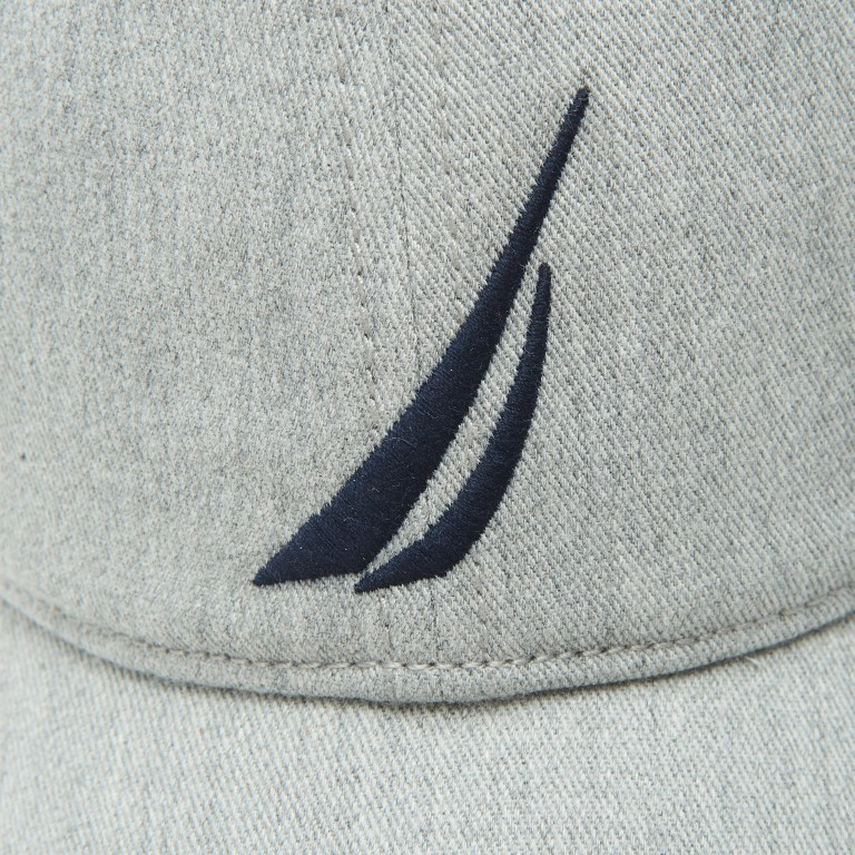 Nautica J-class Logo 6-panel Hoeden Heren Grijs | HSBEu62V