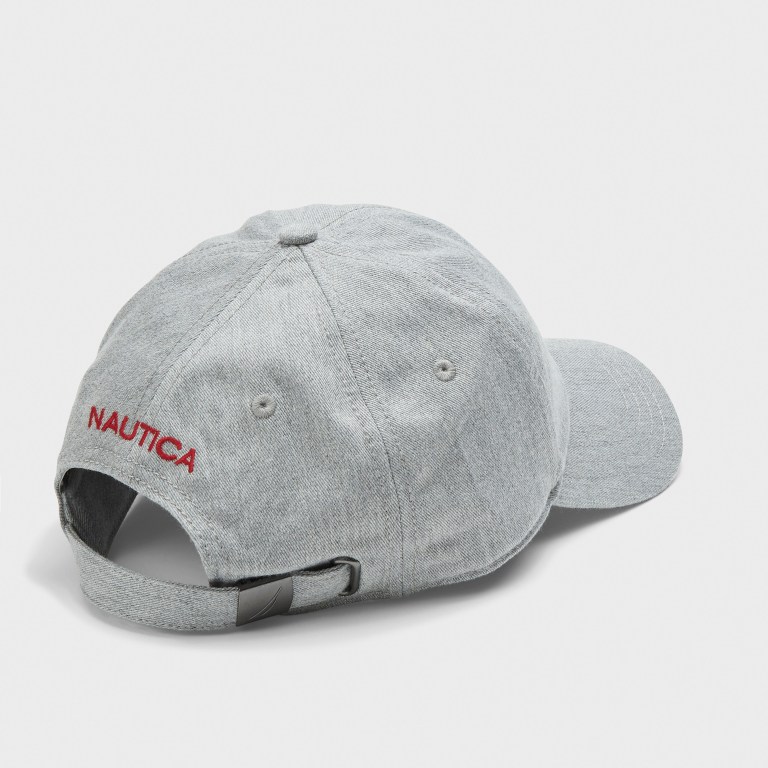 Nautica J-class Logo 6-panel Hoeden Heren Grijs | HSBEu62V