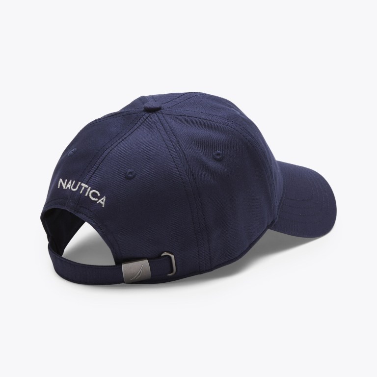 Nautica J-class Logo 6-panel Hoeden Heren Donkerblauw | KOUS8TEi