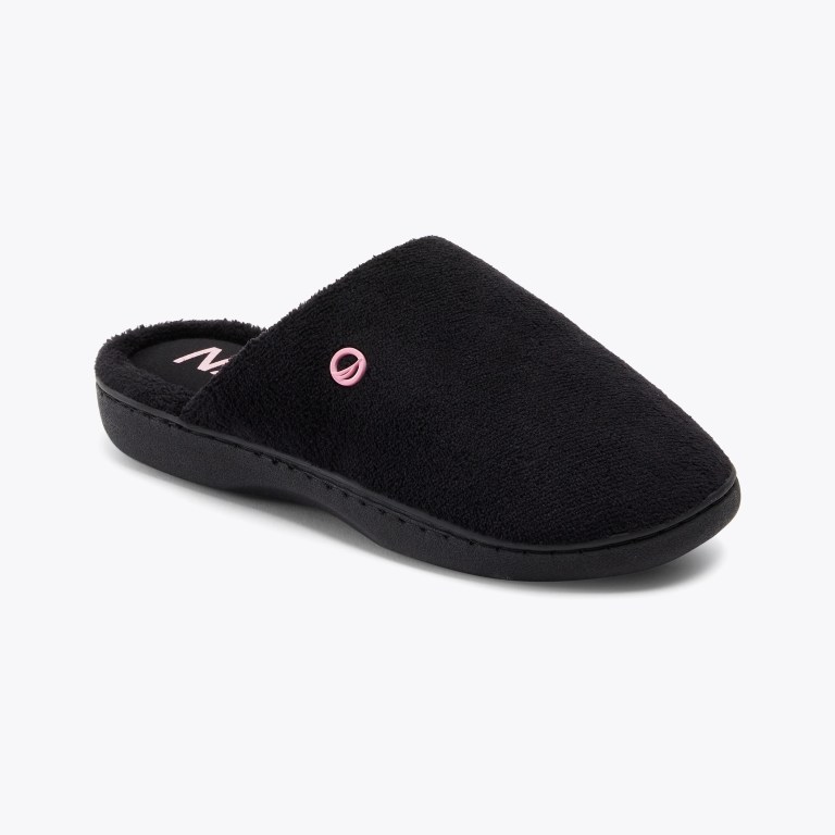 Nautica J-class Micro Terry Slippers Dames Zwart | j55Qa2zr