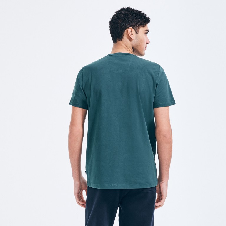 Nautica J-class Pocket T-shirts Heren Gekleurd | O4uCoMpE