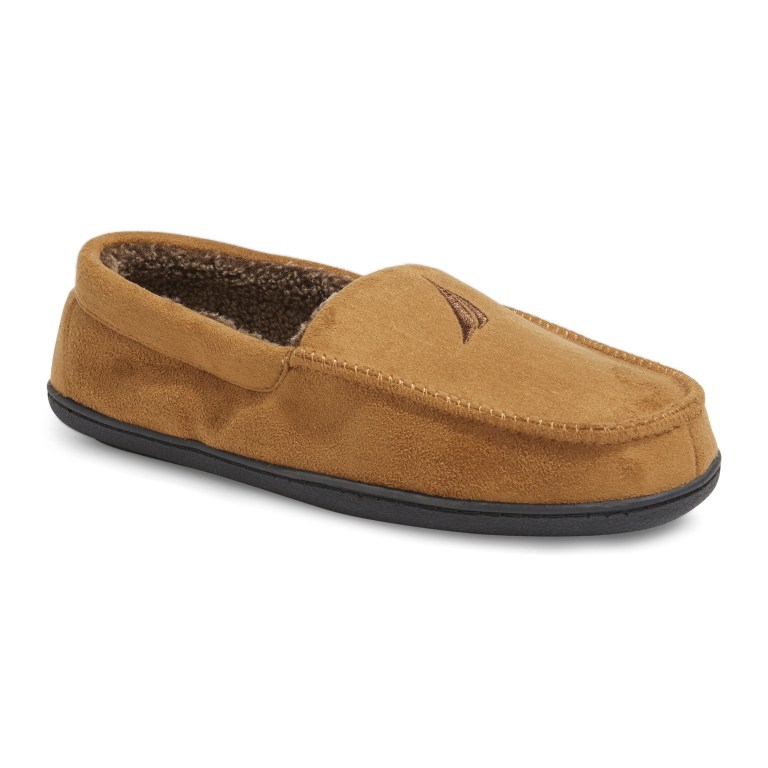 Nautica J-class Suede Slippers Heren Bruin | cjTFVWBo