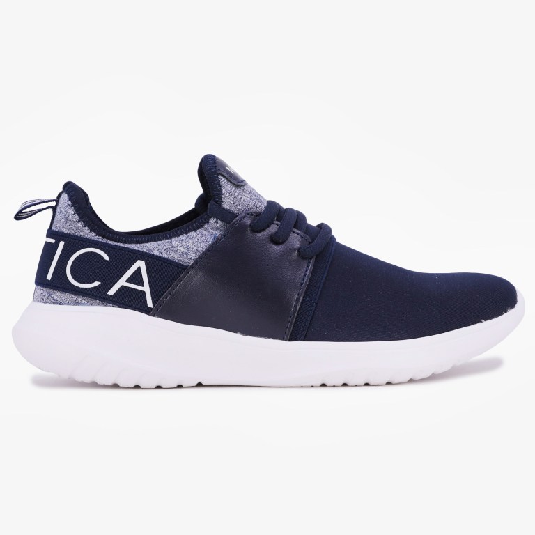 Nautica Kappil Perforated Sneakers Dames Donkerblauw | NESTVkOm