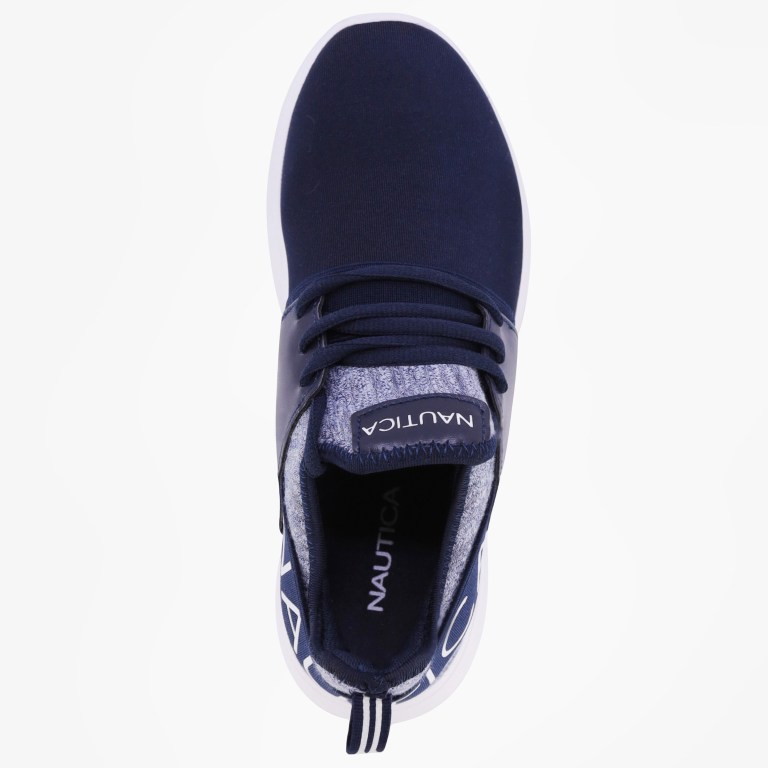 Nautica Kappil Perforated Sneakers Dames Donkerblauw | NESTVkOm