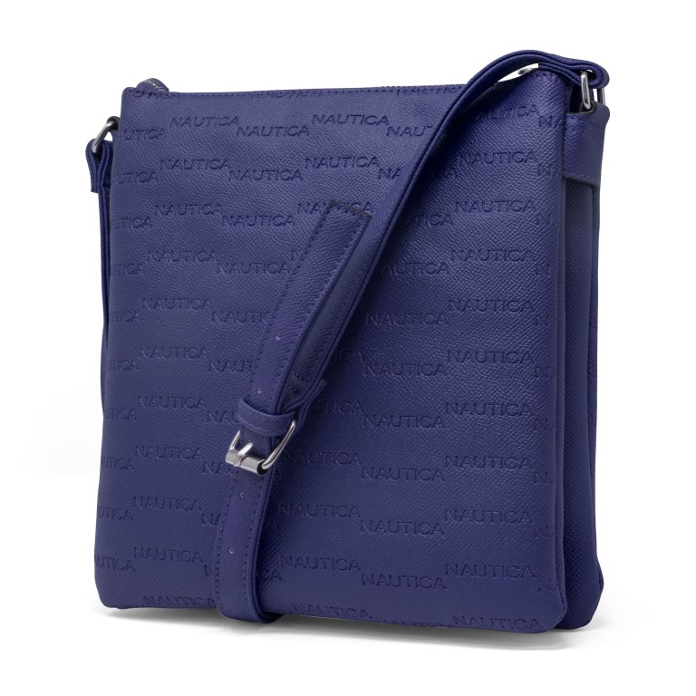 Nautica Key Largo Canvas Crossbody Handbag Dames Donkerblauw | MShrtZrr