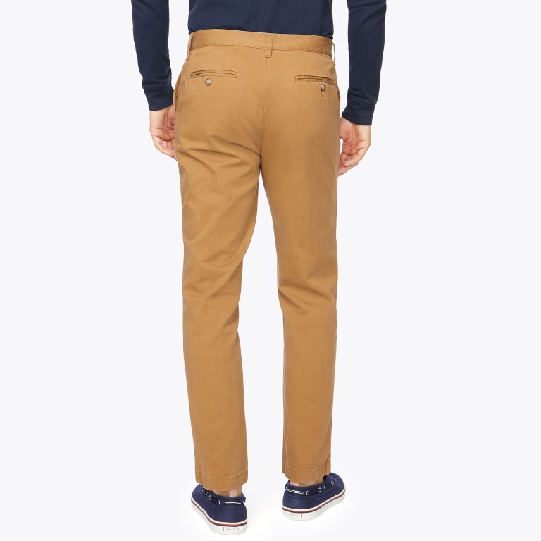 Nautica Klassieke Fit Deck Broek Heren Khaki | CUVMsBAw