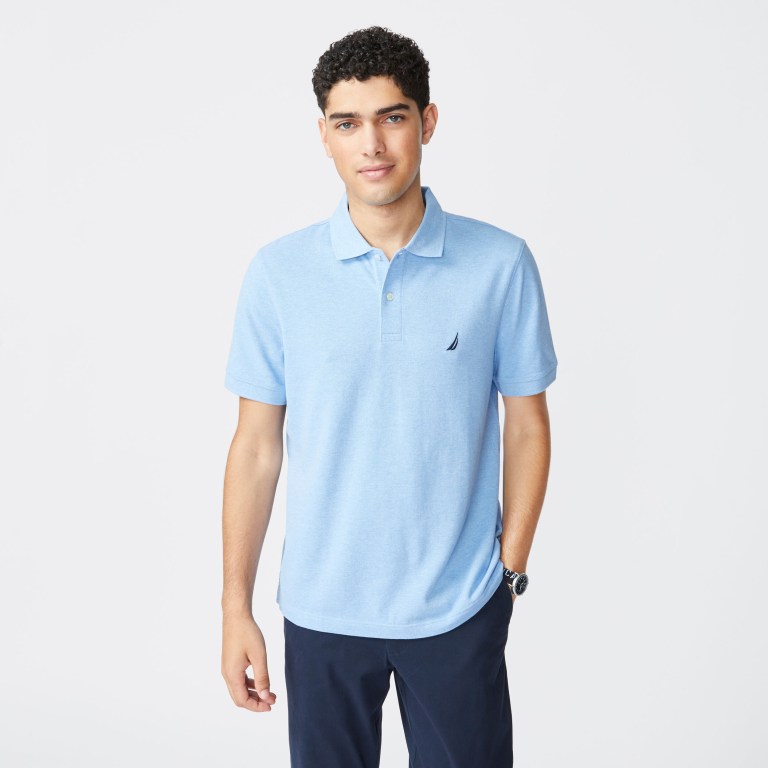 Nautica Klassieke Fit Deck Poloshirt Heren Blauw | 7xKBOAMw