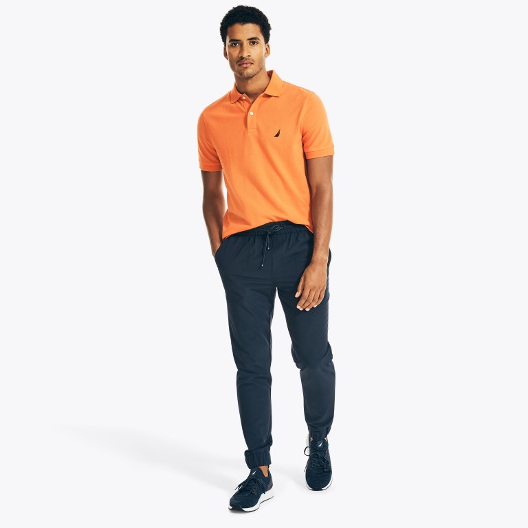 Nautica Klassieke Fit Deck Poloshirt Heren Oranje | BpXg1tCx