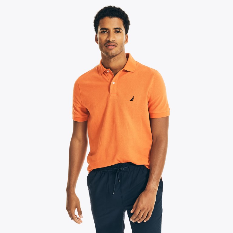 Nautica Klassieke Fit Deck Poloshirt Heren Oranje | BpXg1tCx