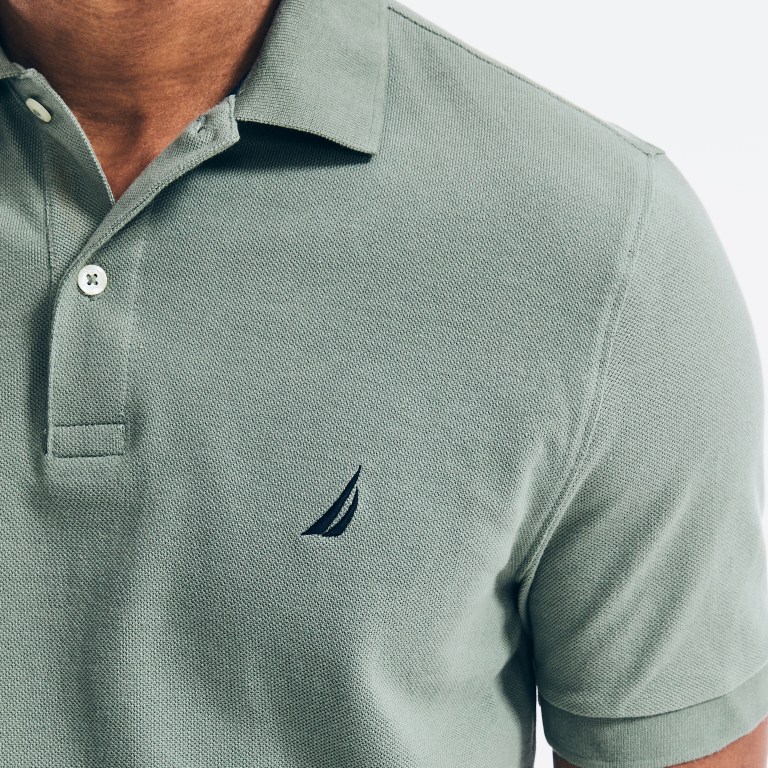 Nautica Klassieke Fit Deck Poloshirt Heren Groen | KIIHkYYC