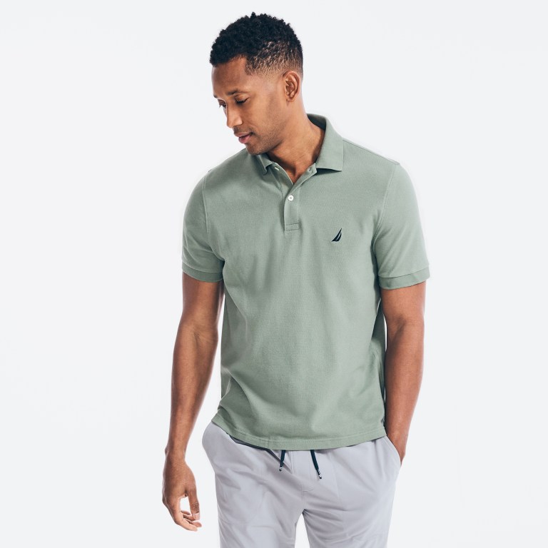 Nautica Klassieke Fit Deck Poloshirt Heren Groen | KIIHkYYC