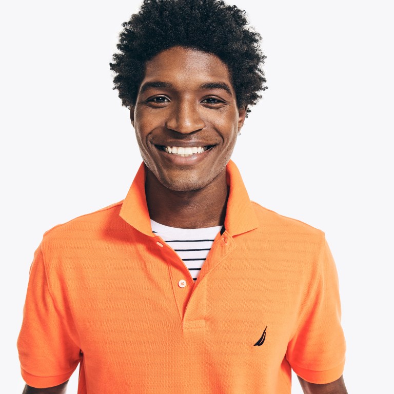 Nautica Klassieke Fit Deck Poloshirt Heren Oranje | L5ftOJaw