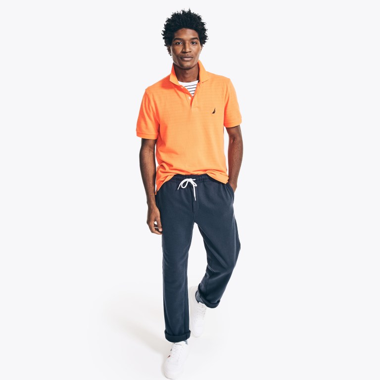 Nautica Klassieke Fit Deck Poloshirt Heren Oranje | L5ftOJaw