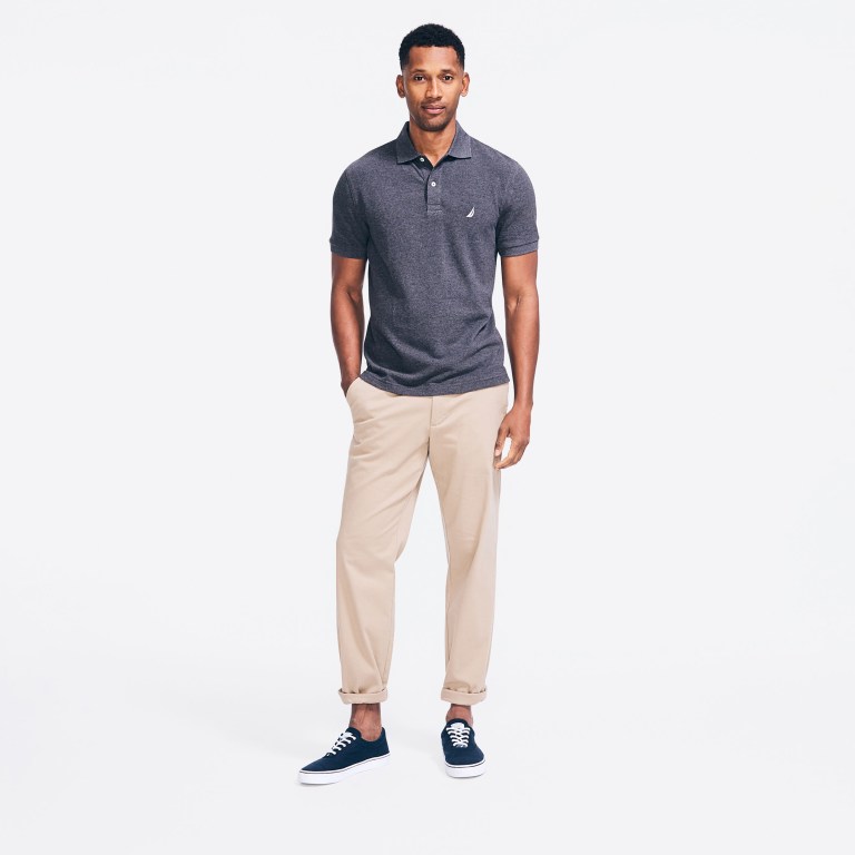 Nautica Klassieke Fit Deck Poloshirt Heren Grijs | PnDNEWrW