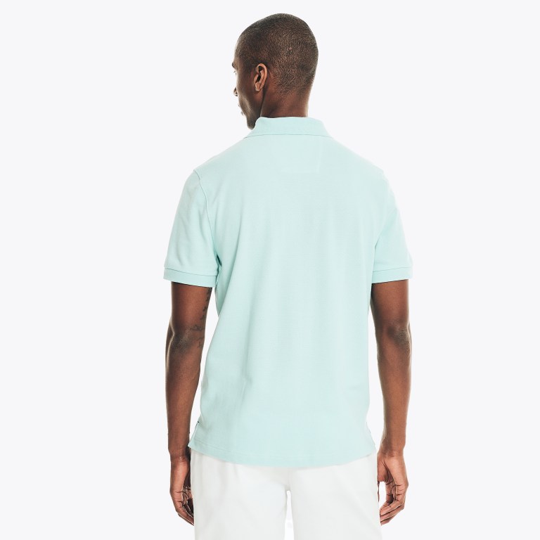 Nautica Klassieke Fit Deck Poloshirt Heren Wit | QY5IgLun