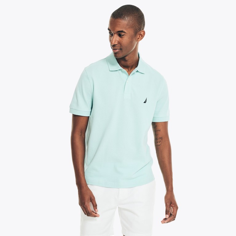 Nautica Klassieke Fit Deck Poloshirt Heren Wit | QY5IgLun