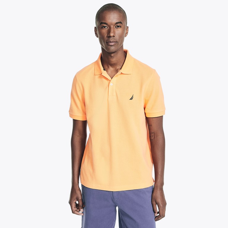 Nautica Klassieke Fit Deck Poloshirt Heren Oranje | STxSBWEA