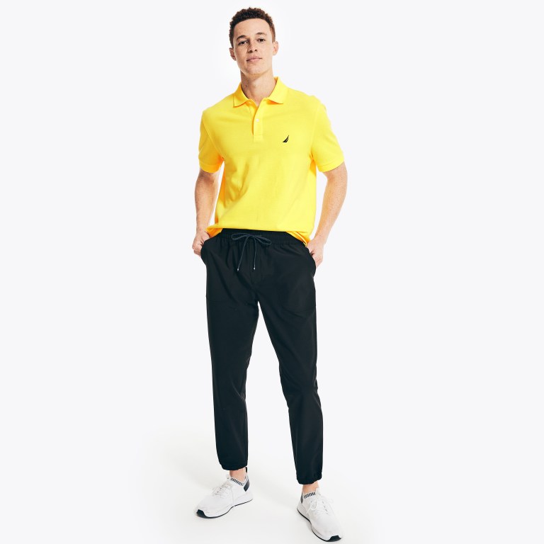 Nautica Klassieke Fit Deck Poloshirt Heren Geel | U78pyXGb