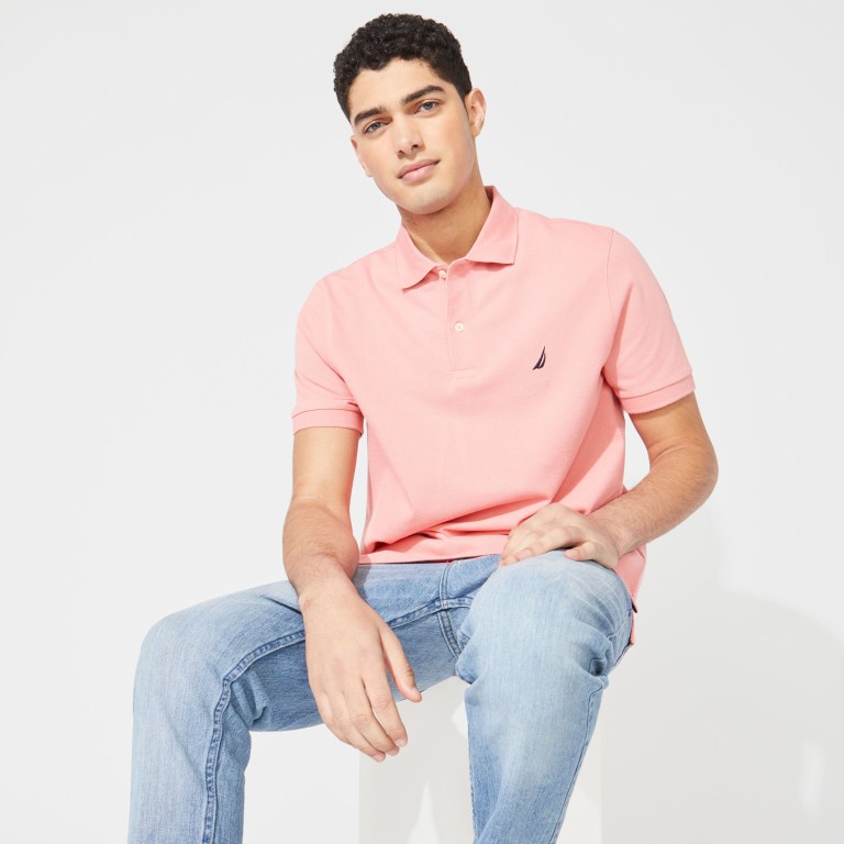 Nautica Klassieke Fit Deck Poloshirt Heren Rood | WYWCPn90