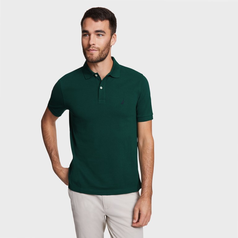 Nautica Klassieke Fit Deck Poloshirt Heren Groen | dKs4nGu4