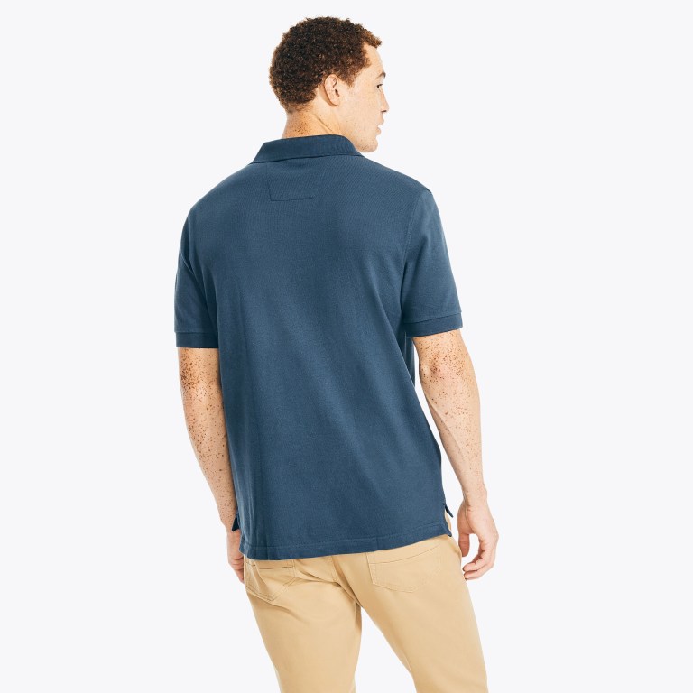 Nautica Klassieke Fit Deck Poloshirt Heren Blauw | htcwCr7y