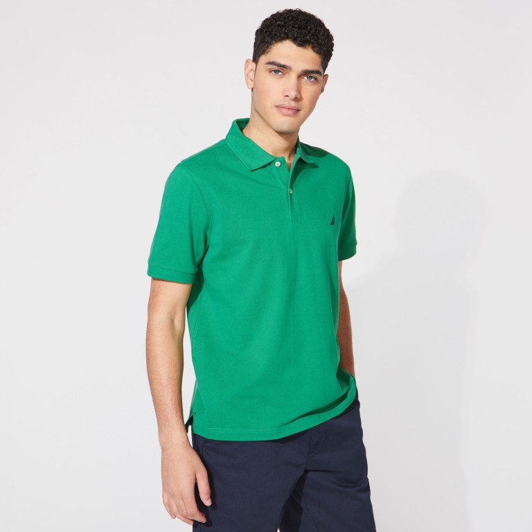 Nautica Klassieke Fit Deck Poloshirt Heren Groen | lYyiPSWp