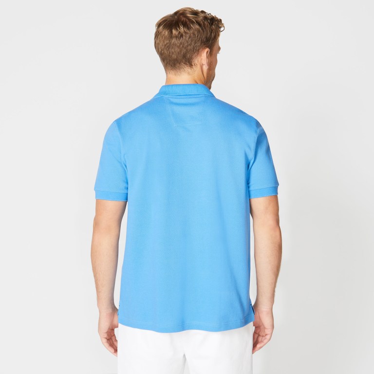 Nautica Klassieke Fit Deck Poloshirt Heren Blauw | myKhGBCd