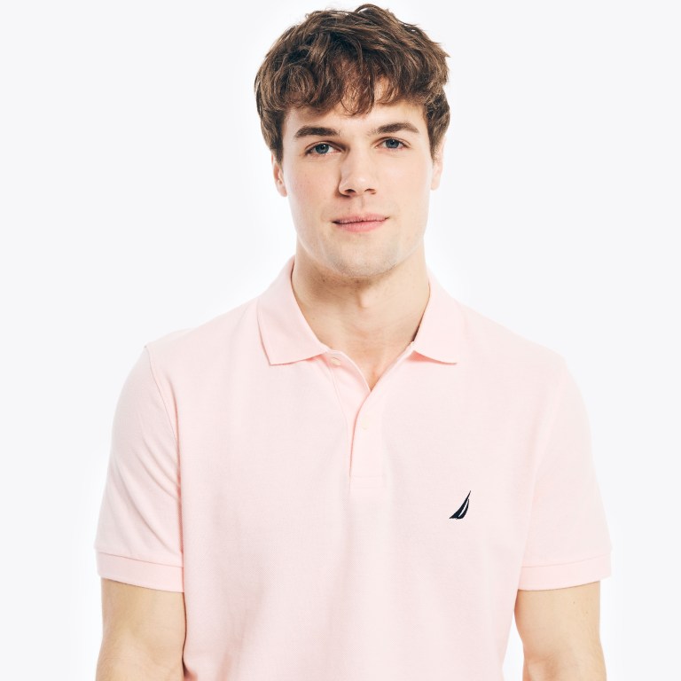 Nautica Klassieke Fit Deck Poloshirt Heren Roze | okXmBDTL