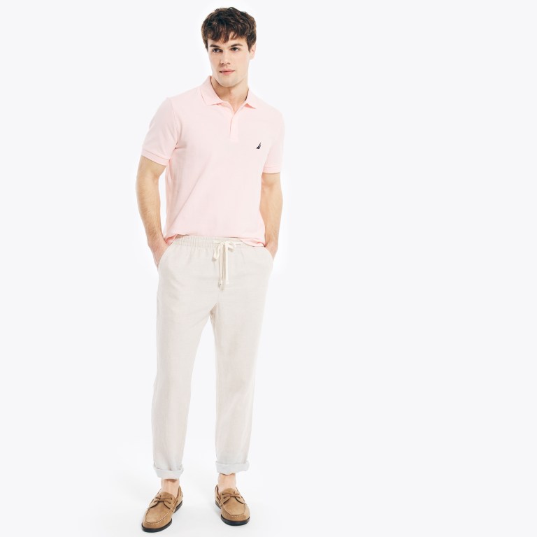 Nautica Klassieke Fit Deck Poloshirt Heren Roze | okXmBDTL