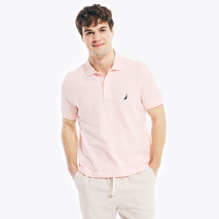 Nautica Klassieke Fit Deck Poloshirt Heren Roze | okXmBDTL