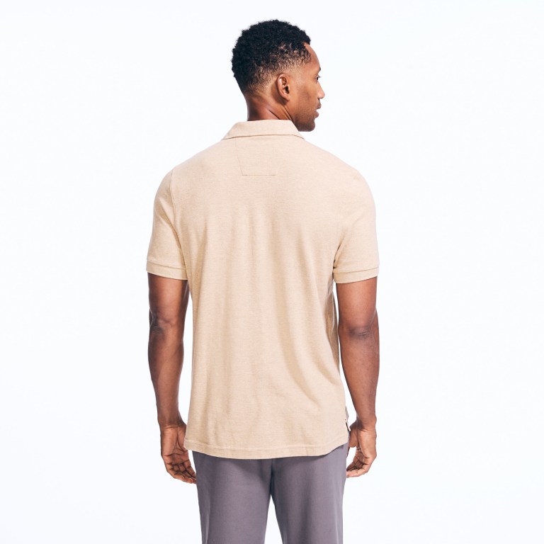 Nautica Klassieke Fit Deck Poloshirt Heren Bruin | uOXHAFHX