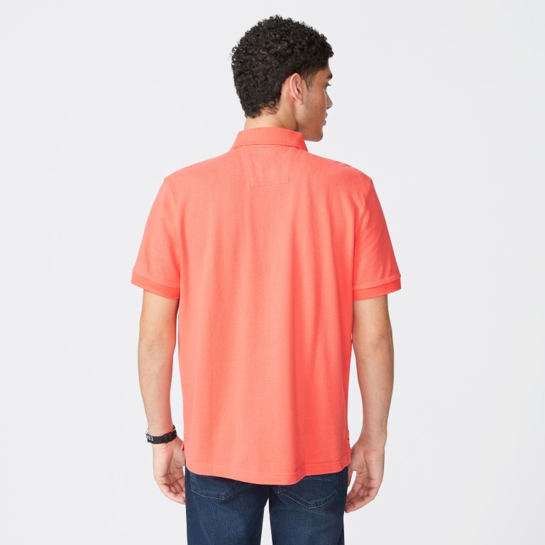 Nautica Klassieke Fit Deck Poloshirt Heren Rood | wE0iYEQA