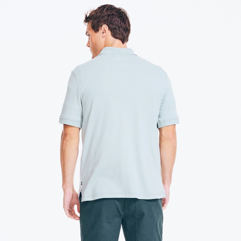 Nautica Klassieke Fit Interlock Poloshirt Heren Groen | 25JulsZD