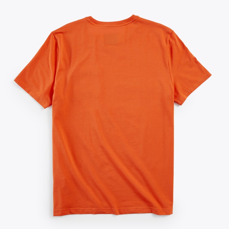 Nautica Klassieke Fit Pocket T-shirts Heren Oranje | gBqewqEe