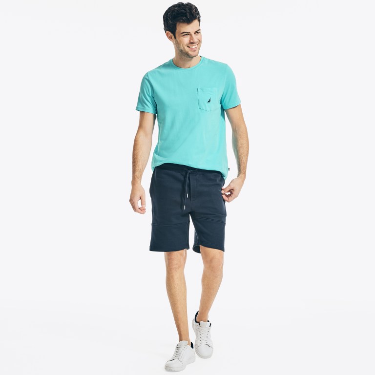 Nautica Klassieke Fit Pocket T-shirts Heren Blauw | x3LEJatu