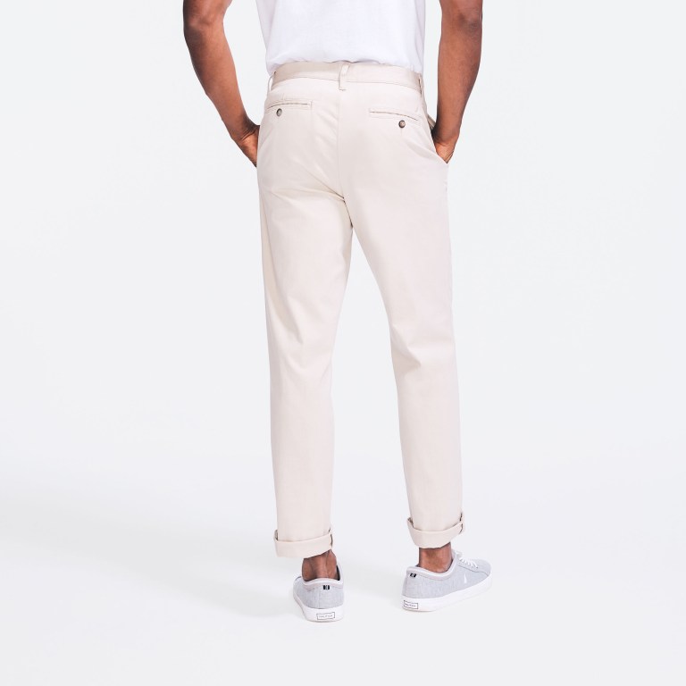 Nautica Klassieke Fit Twill Broek Heren Grijs | ADWlScP1