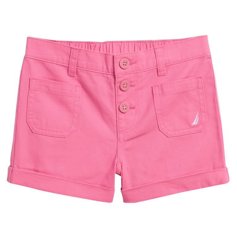 Nautica Little Cuffed Pull-on (4-7) Korte Broek Meisjes Rood | d3m9KLqQ